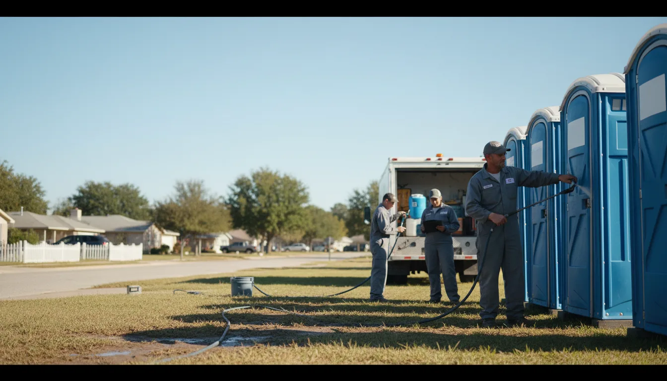 Long-Term Portable Toilet Rental in Blackville, SC near me